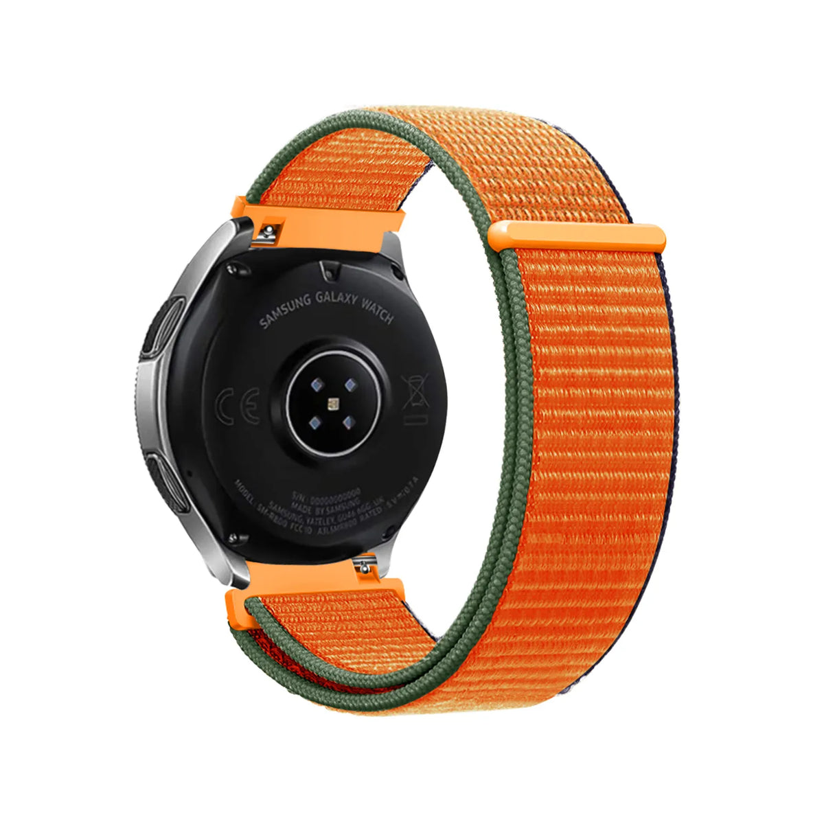 Nylon horlogebandje - 20mm - Kumquat