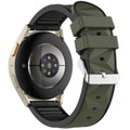 Diamond sport horlogebandje - 20mm - Legergroen/zwart