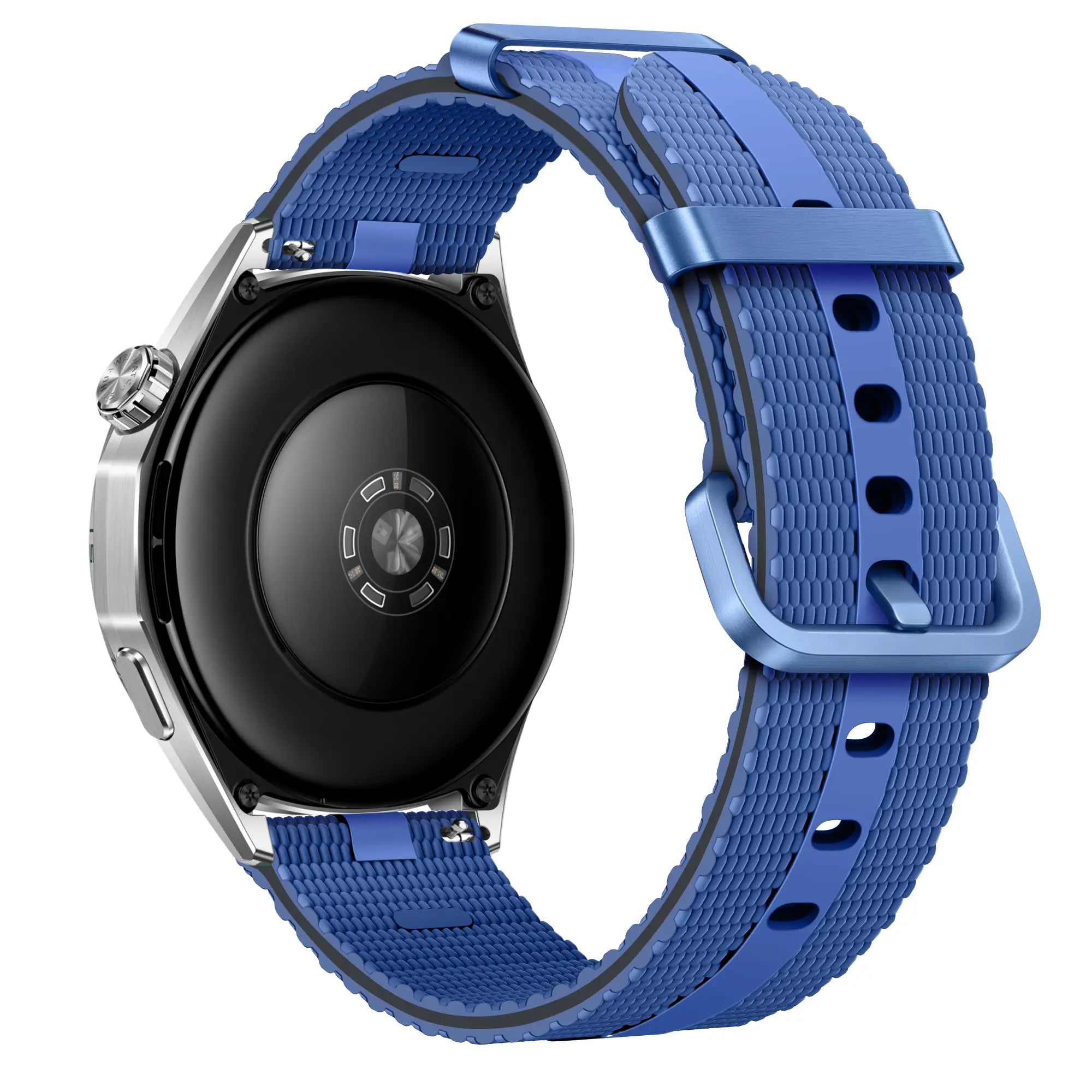 Siliconen active horlogebandje - 20mm - Blauw
