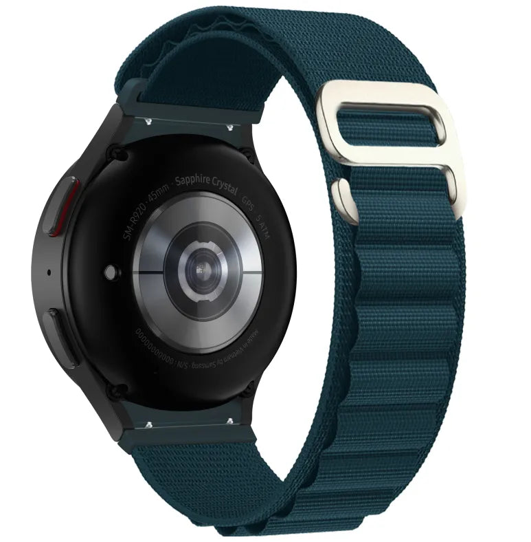 Alpine horlogebandje - 20mm - Blauw