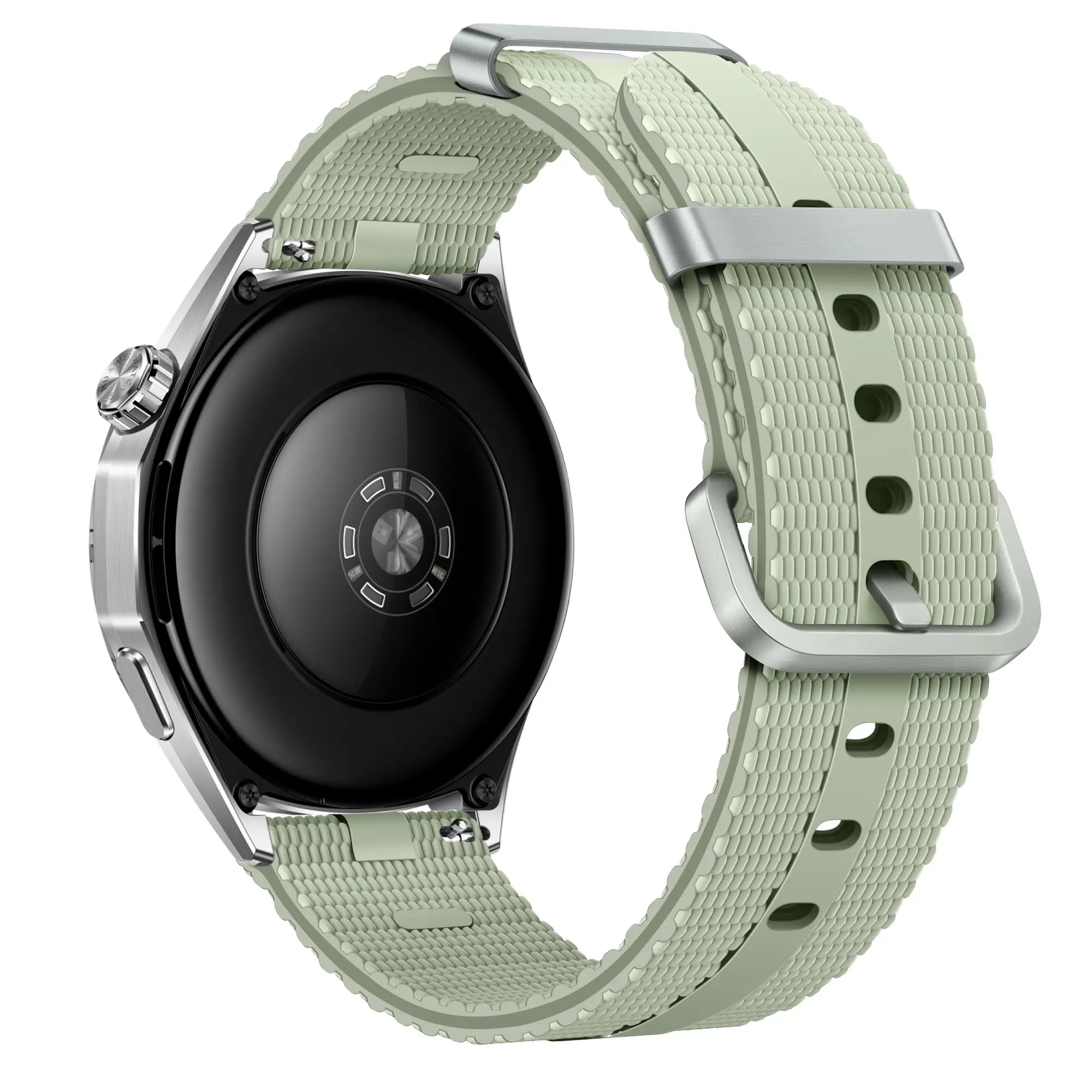 Siliconen active horlogebandje - 20mm - Lichtgroen