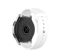 Lichtgevend siliconen horlogebandje - 20mm - Wit