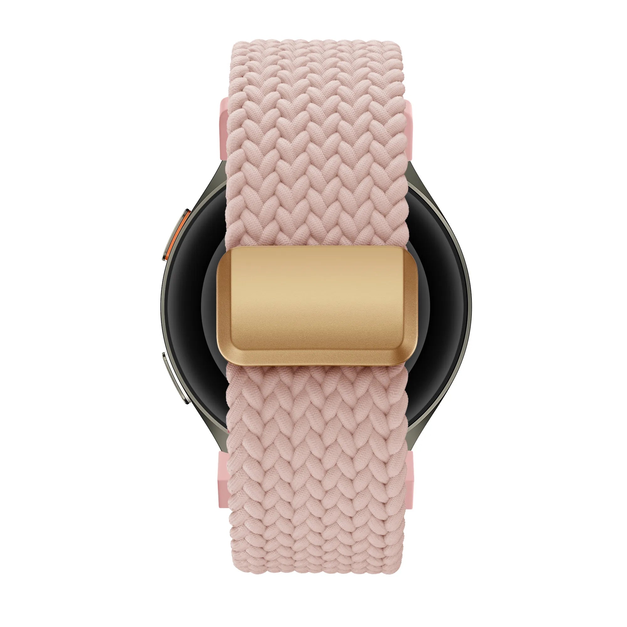 Gevlochten Easy Fit horlogebandje - 20mm - Roze