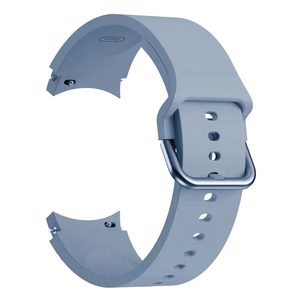 Siliconen Gesp horlogebandje - 20mm - Blauw