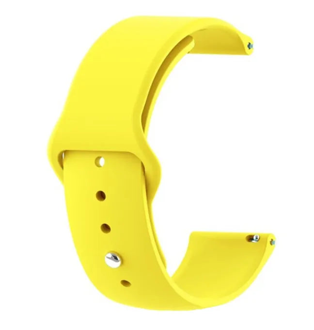 Sport horlogebandje - 20mm - Geel