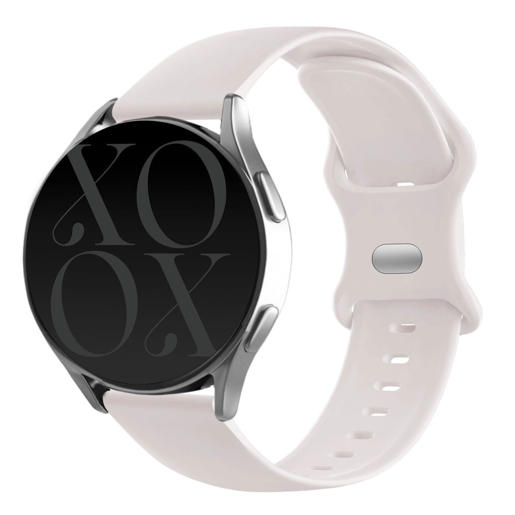 Wildhearts Siliconen horlogebandje - 20mm - Beige