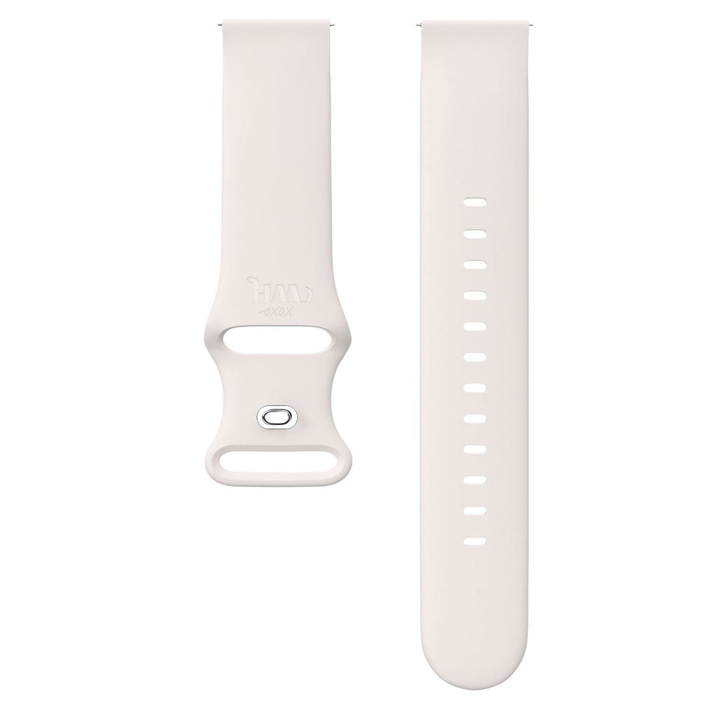 Wildhearts Siliconen horlogebandje - 20mm - Beige