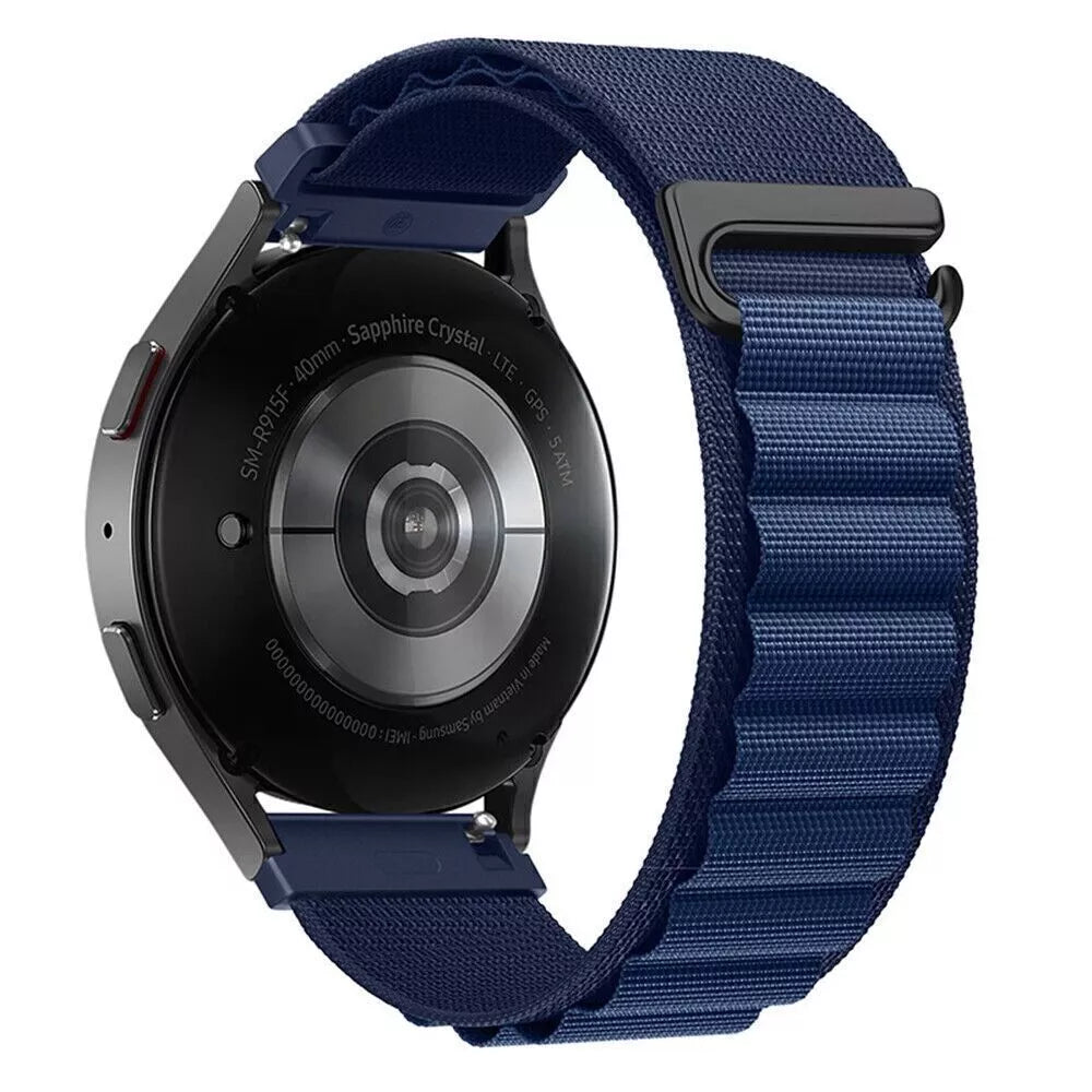 Alpine horlogebandje - 22mm - Blauw