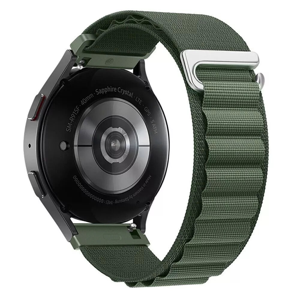 Alpine horlogebandje - 22mm - Groen