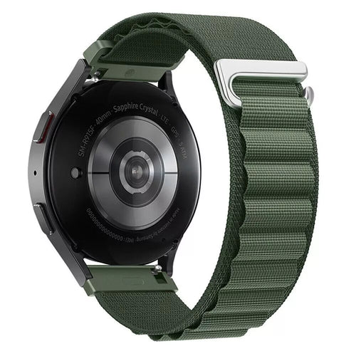 Alpine horlogebandje - 22mm - Groen