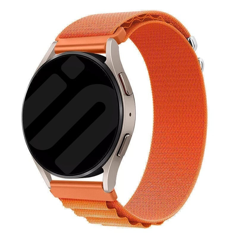 Alpine horlogebandje - 22mm - Oranje