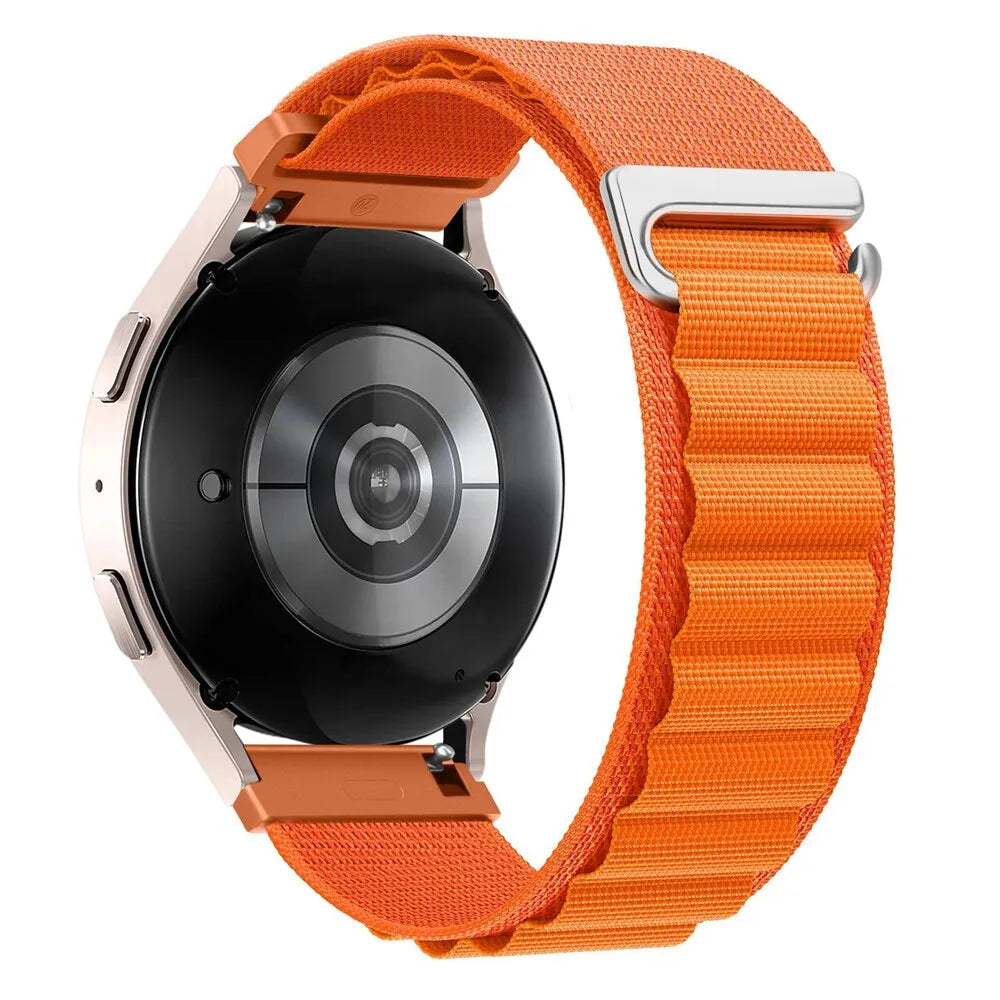 Alpine horlogebandje - 22mm - Oranje