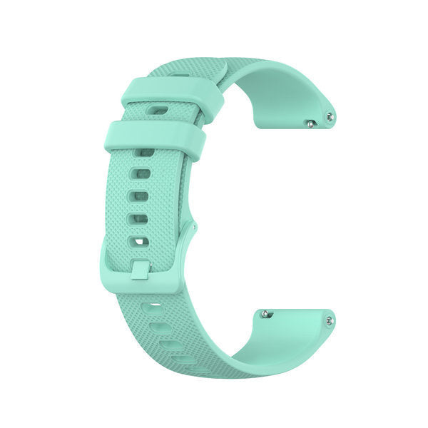 Luxe Siliconen horlogebandje - 20mm - Aqua