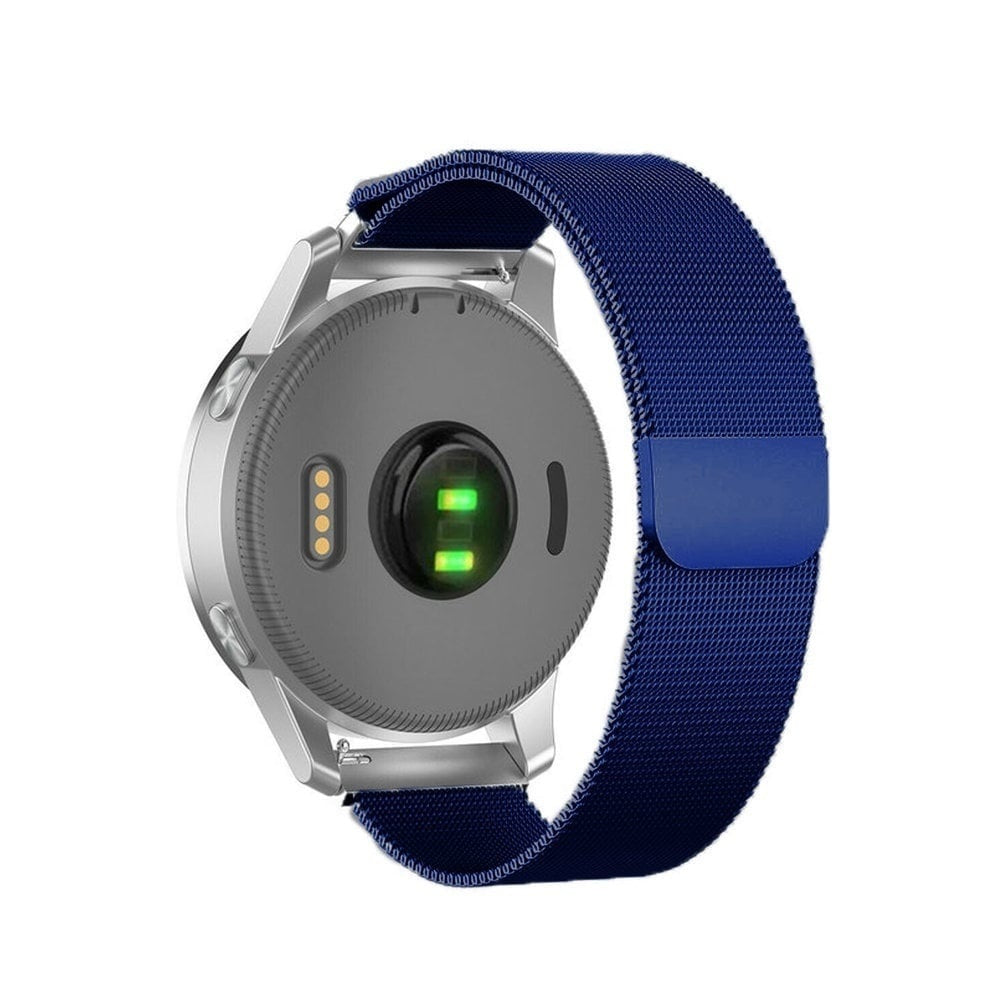 Milanese horlogebandje - 18mm - Blauw