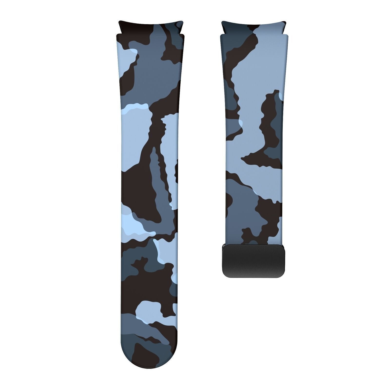 Magnetisch Print horlogebandje - 20mm - Grey Camo