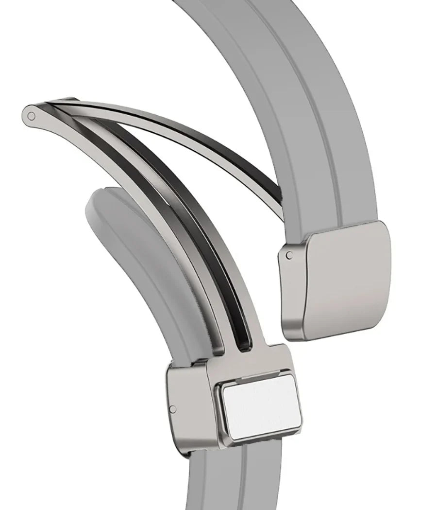 Magnetisch Sport horlogebandje - 20mm - Grijs
