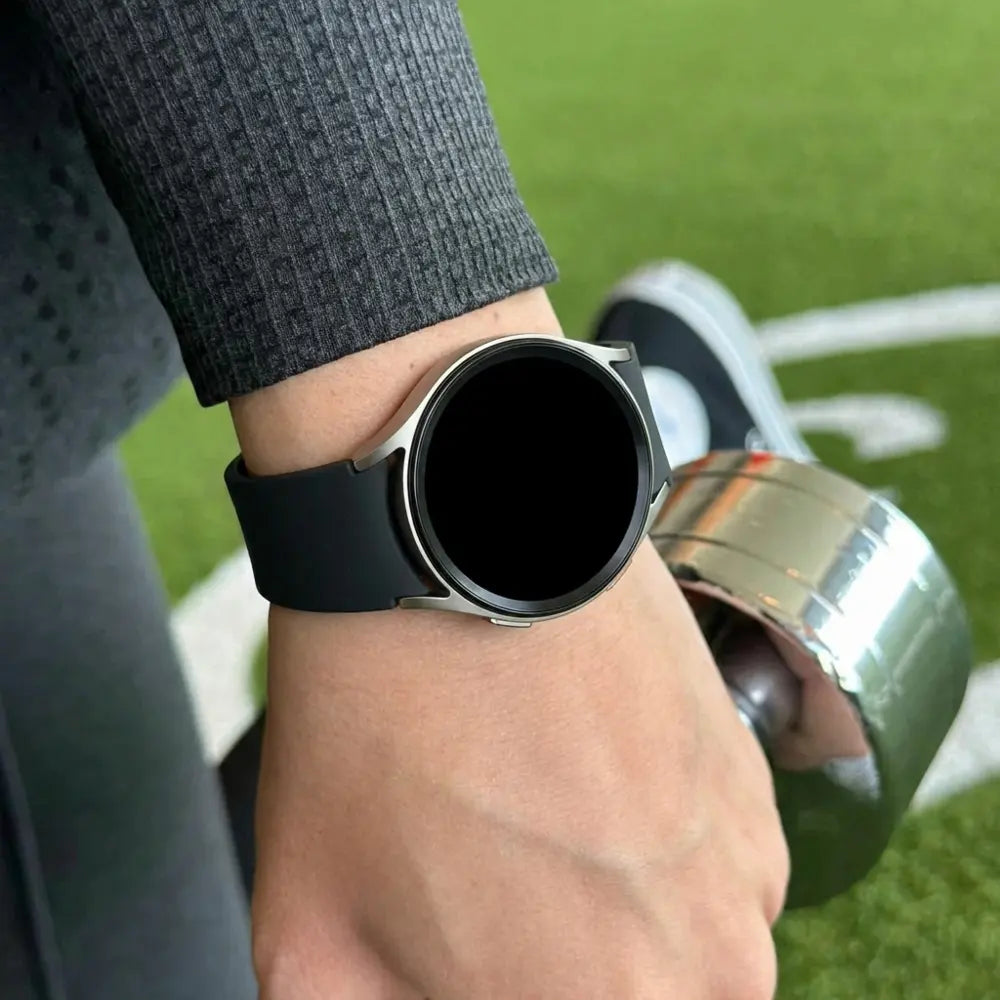 Sport Easy fit horlogebandje - 20mm - Zwart