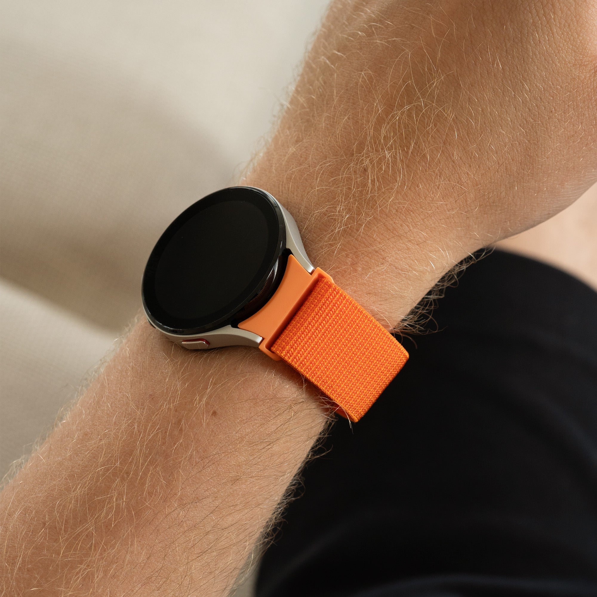 Alpine horlogebandje - 20mm - Oranje