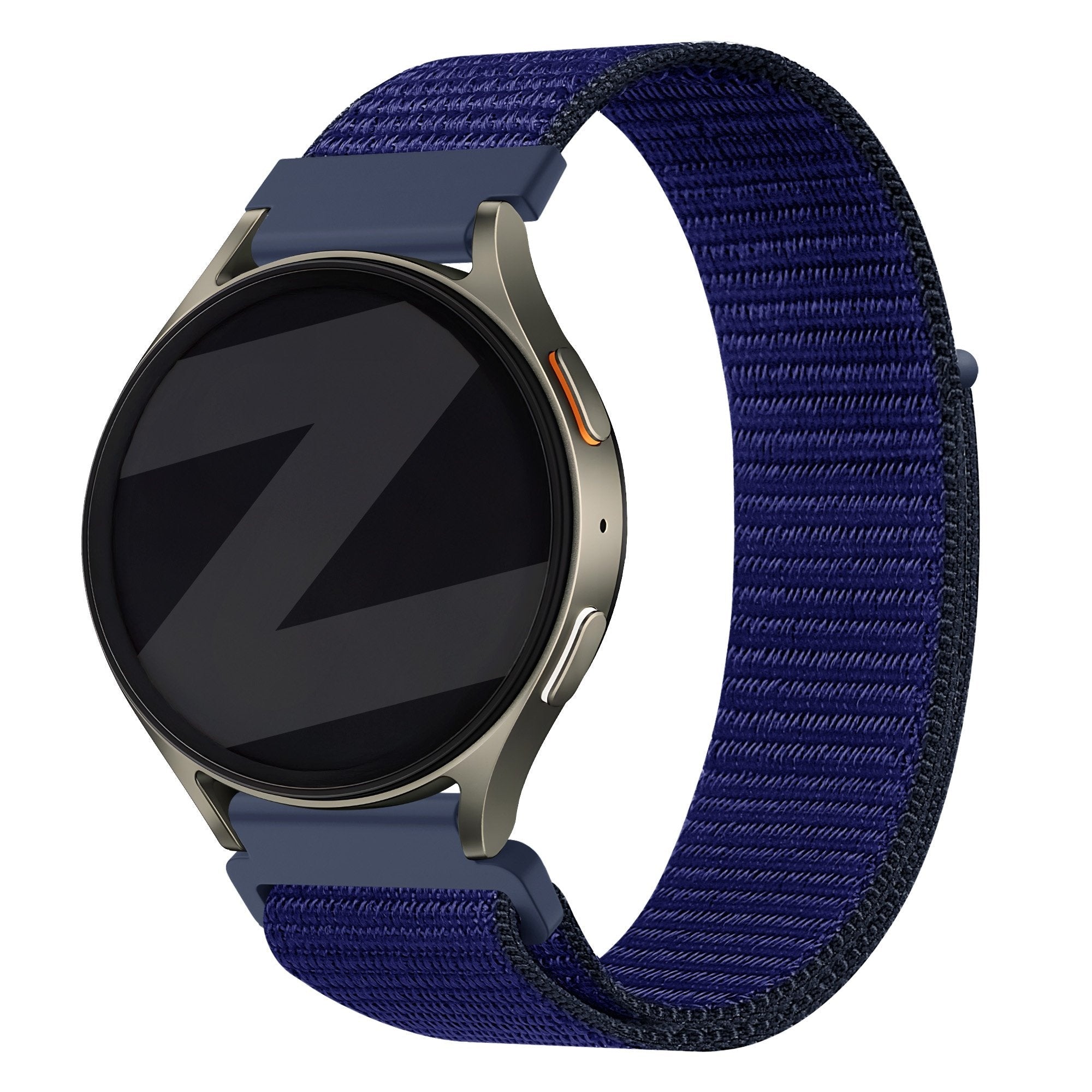 Nylon Easy Fit horlogebandje - 18mm - Blauw