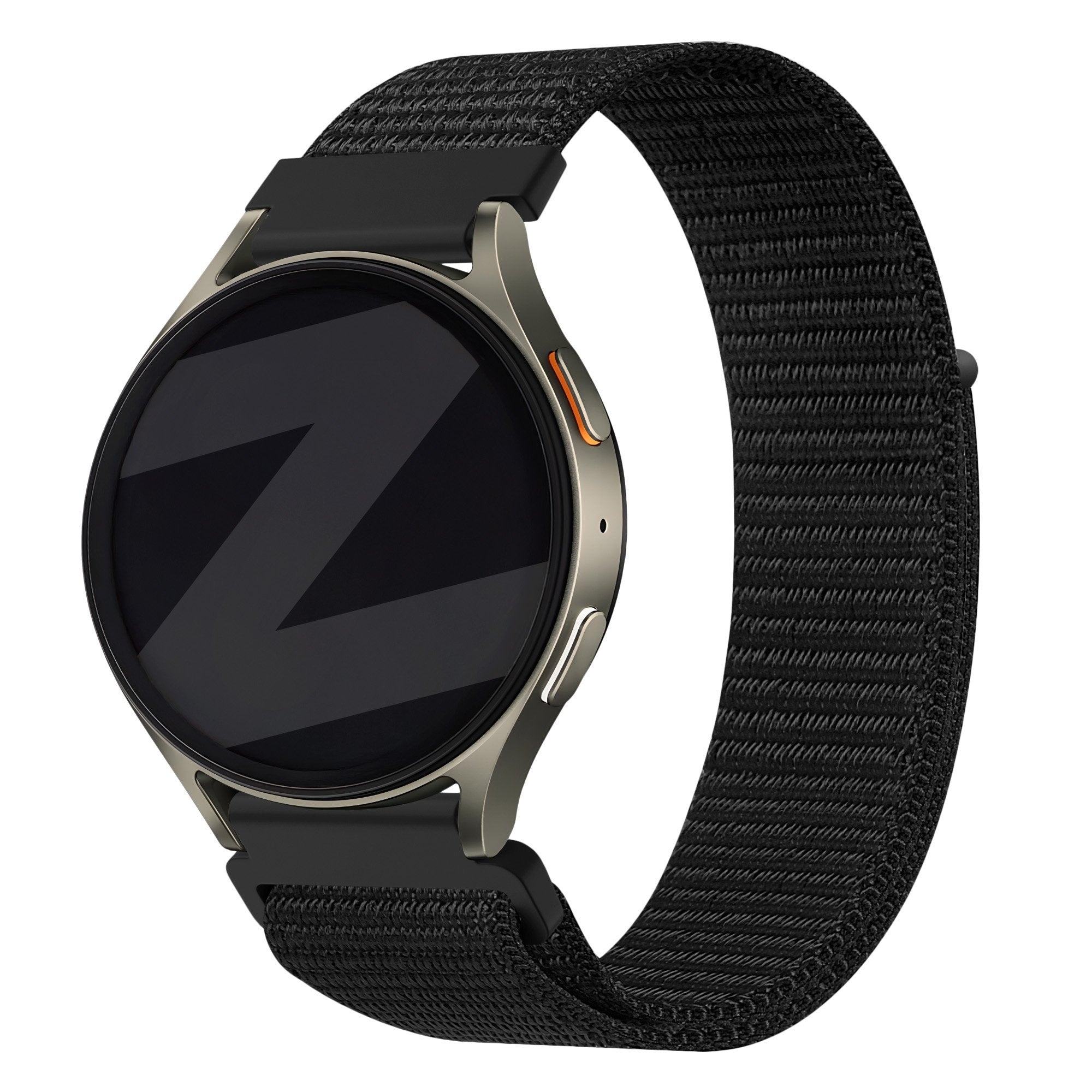 Nylon Easy fit horlogebandje - 20mm - Zwart
