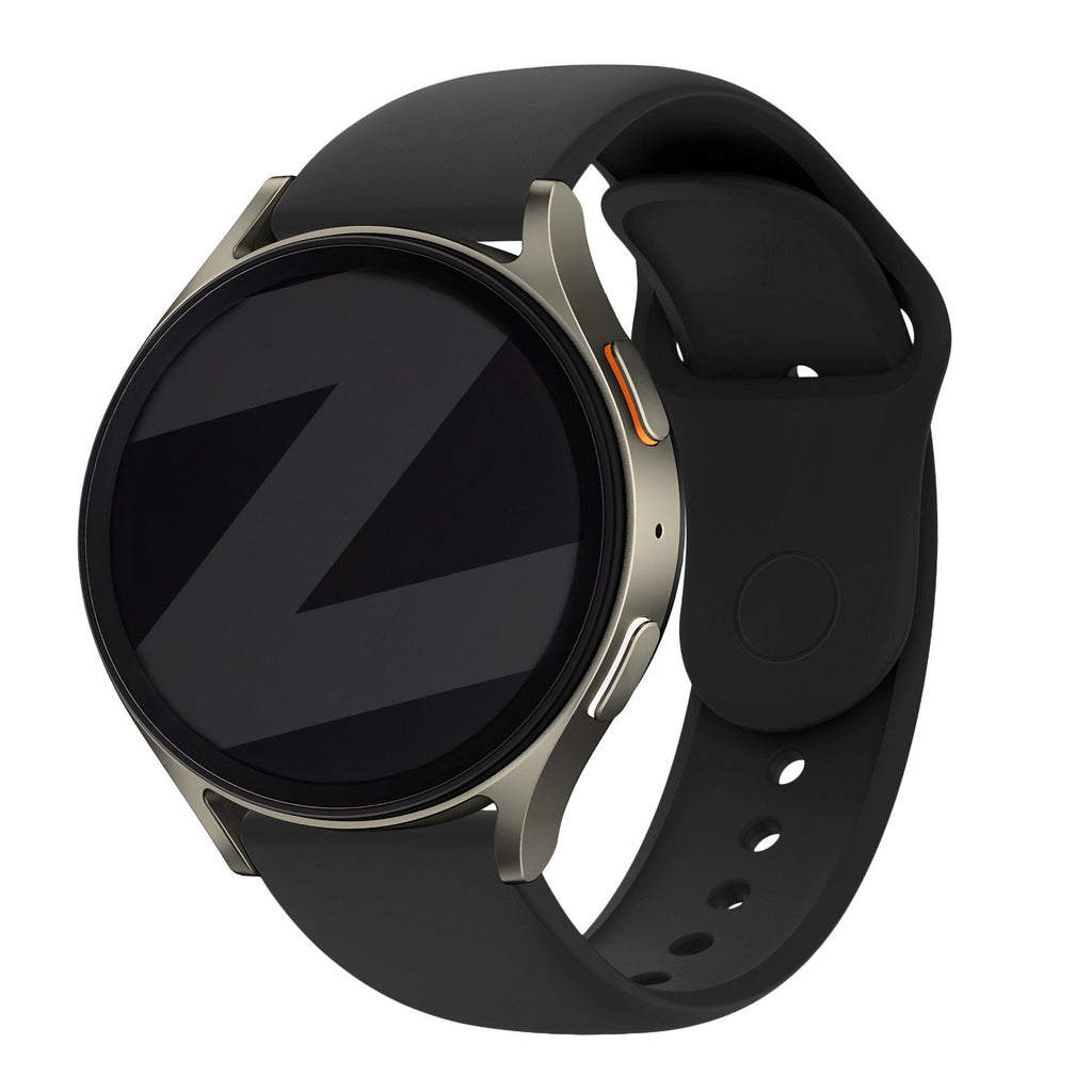 Sport Easy fit horlogebandje - 20mm - Zwart