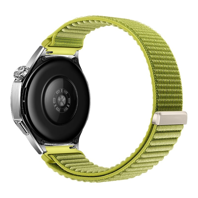 Wave nylon horlogebandje - 20mm - Veld groen