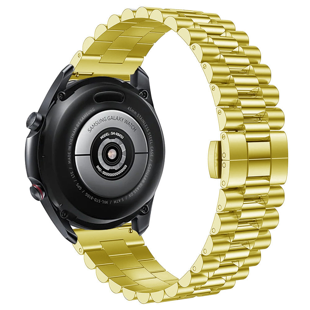 Presidential stalen horlogebandje - 20mm - Goud