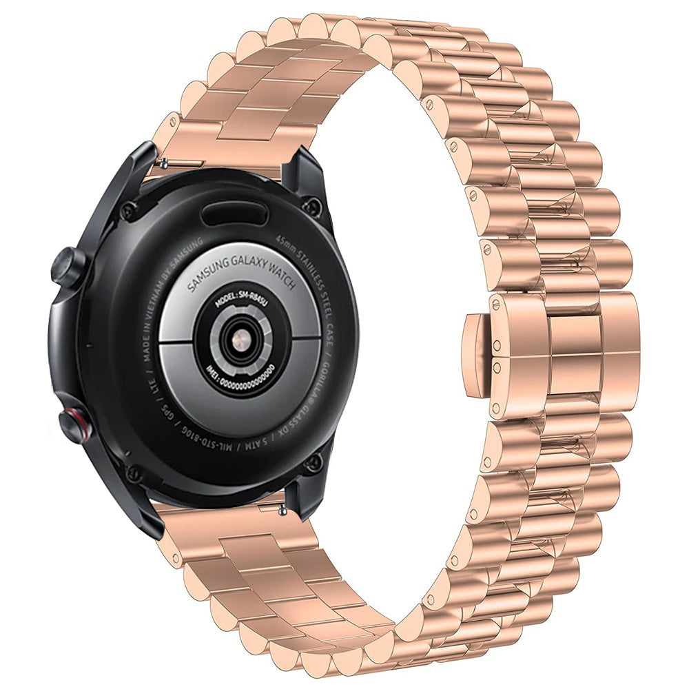 Presidential stalen horlogebandje - 20mm - Rosé goud