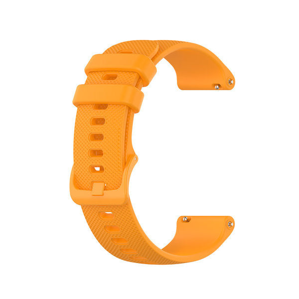 Luxe Siliconen horlogebandje - 20mm - Oranje