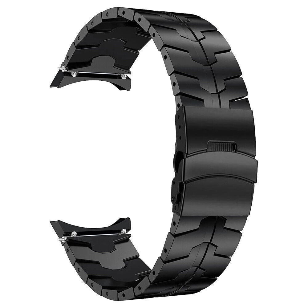 Steel Iron horlogebandje - 20mm - Zwart