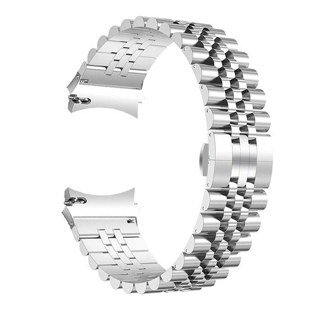 Jubilee Stalen horlogebandje - 20mm - Zilver