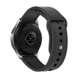 Leren Hybrid horlogebandje - 20mm - Zwart