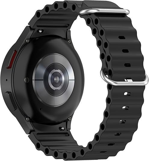 Ocean horlogebandje - 20mm - Zwart
