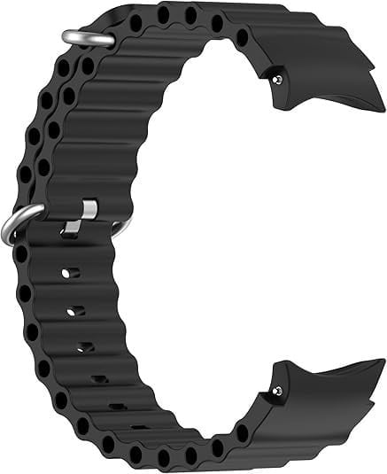 Ocean horlogebandje - 20mm - Zwart