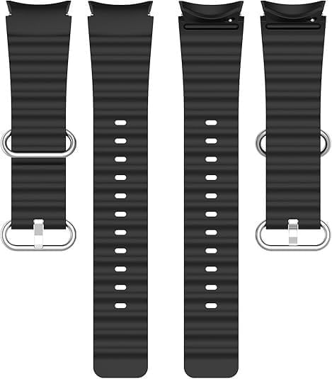 Ocean horlogebandje - 20mm - Zwart