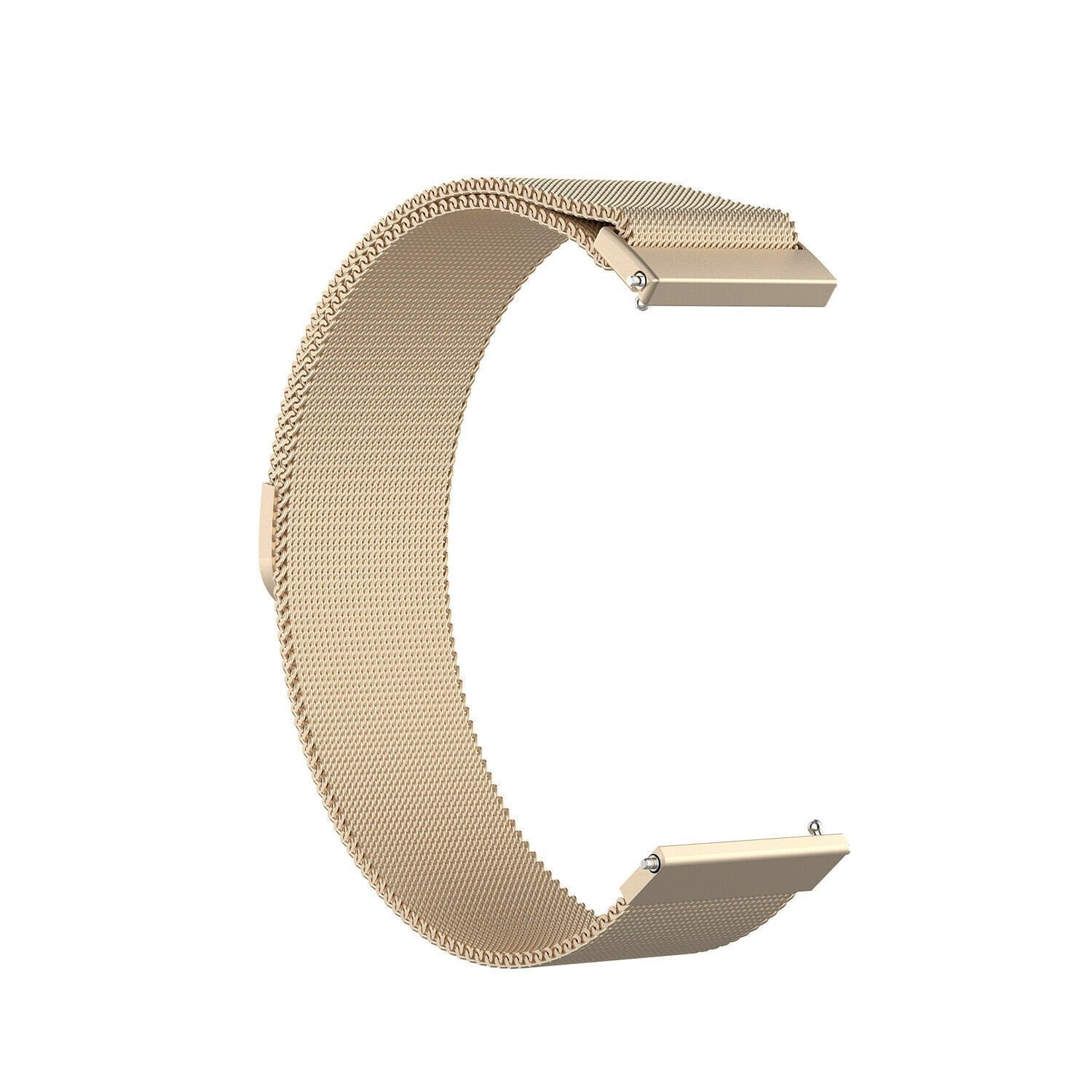 Milanese horlogebandje - 18mm - Champagne goud
