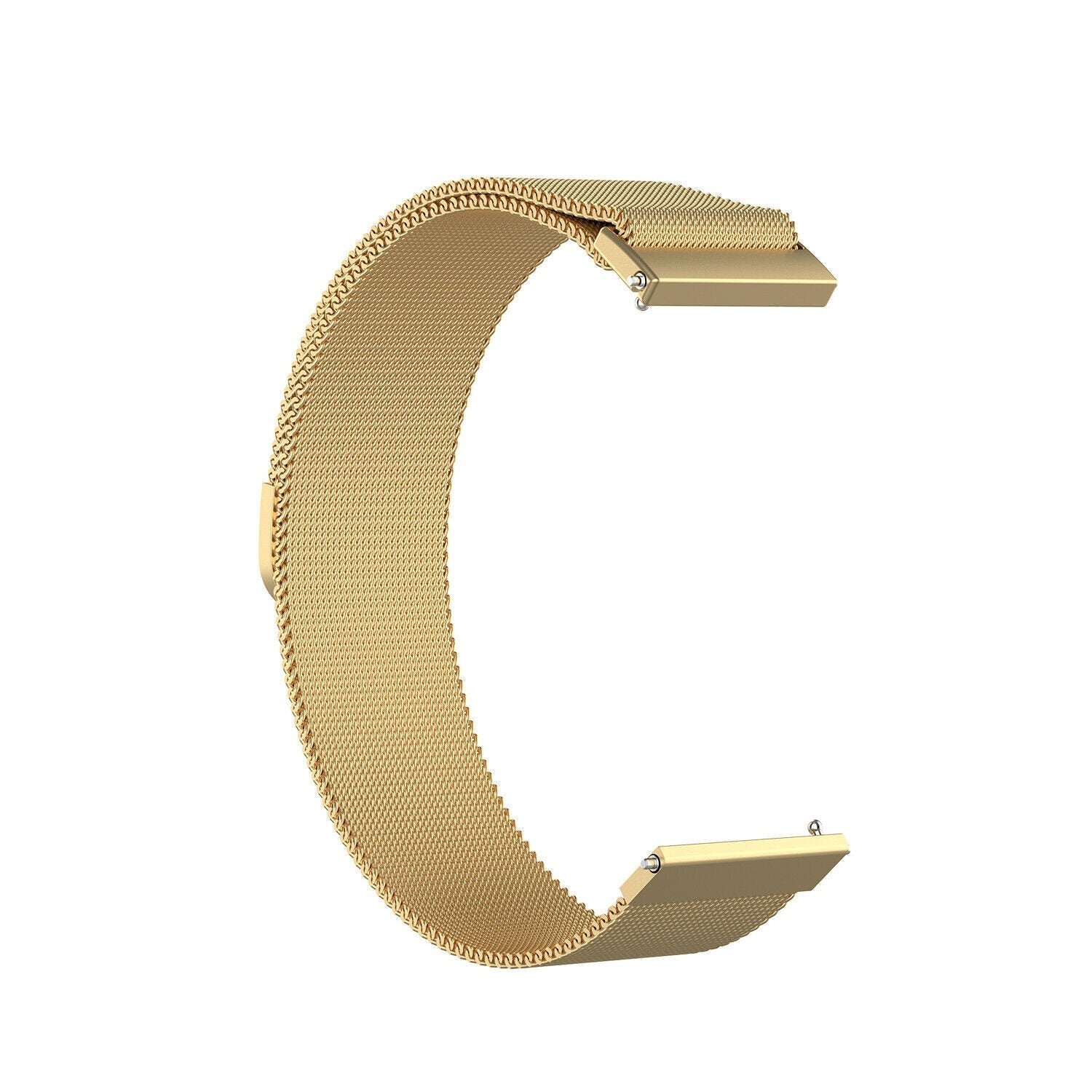 Milanese horlogebandje - 18mm - Goud