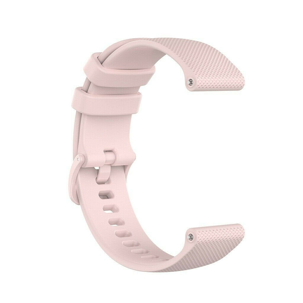 Siliconen horlogebandje - 18mm - Roze
