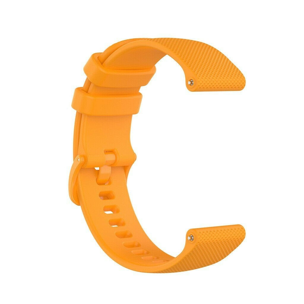 Siliconen horlogebandje - 18mm - Oranje