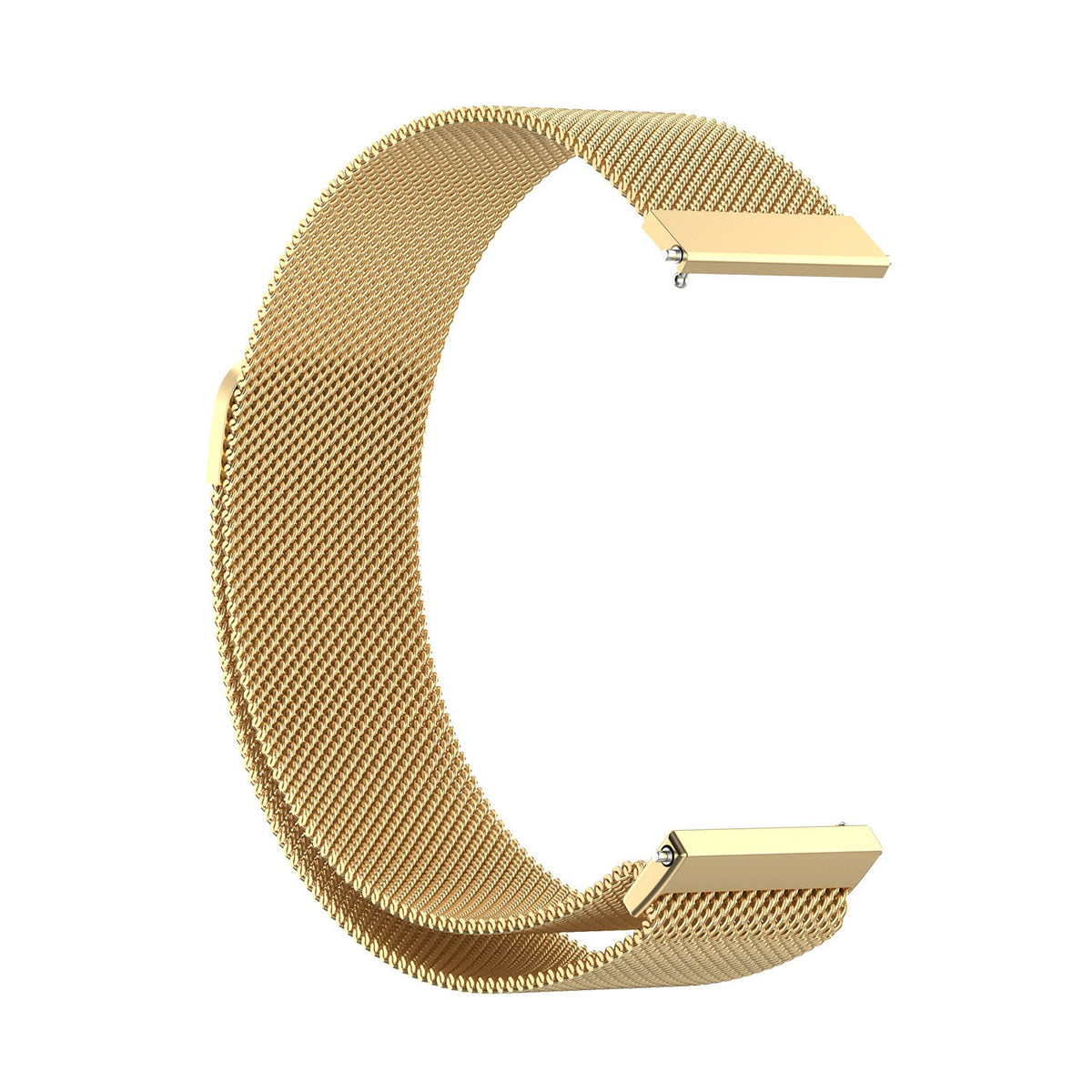 Milanese horlogebandje - 20mm - Goud