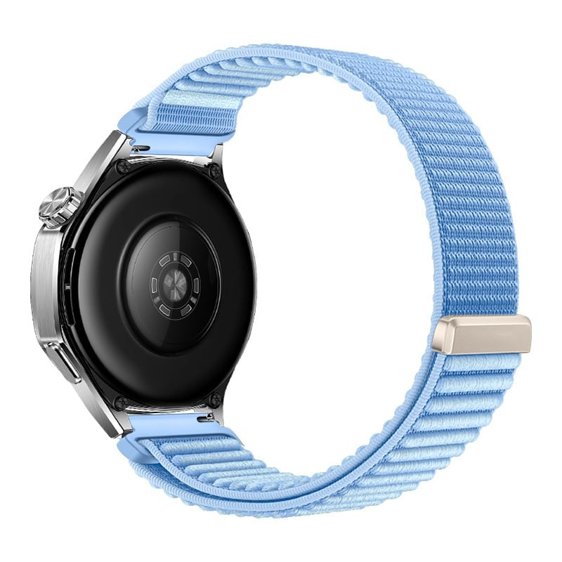 Wave nylon horlogebandje - 20mm - Lichtblauw