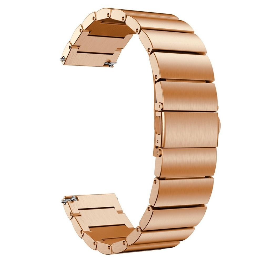 Metalen horlogebandje - 20mm - Rosé goud