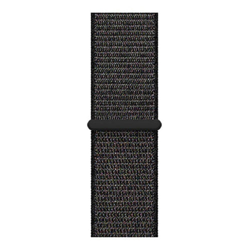 Nylon horlogebandje - 18mm - Zwart