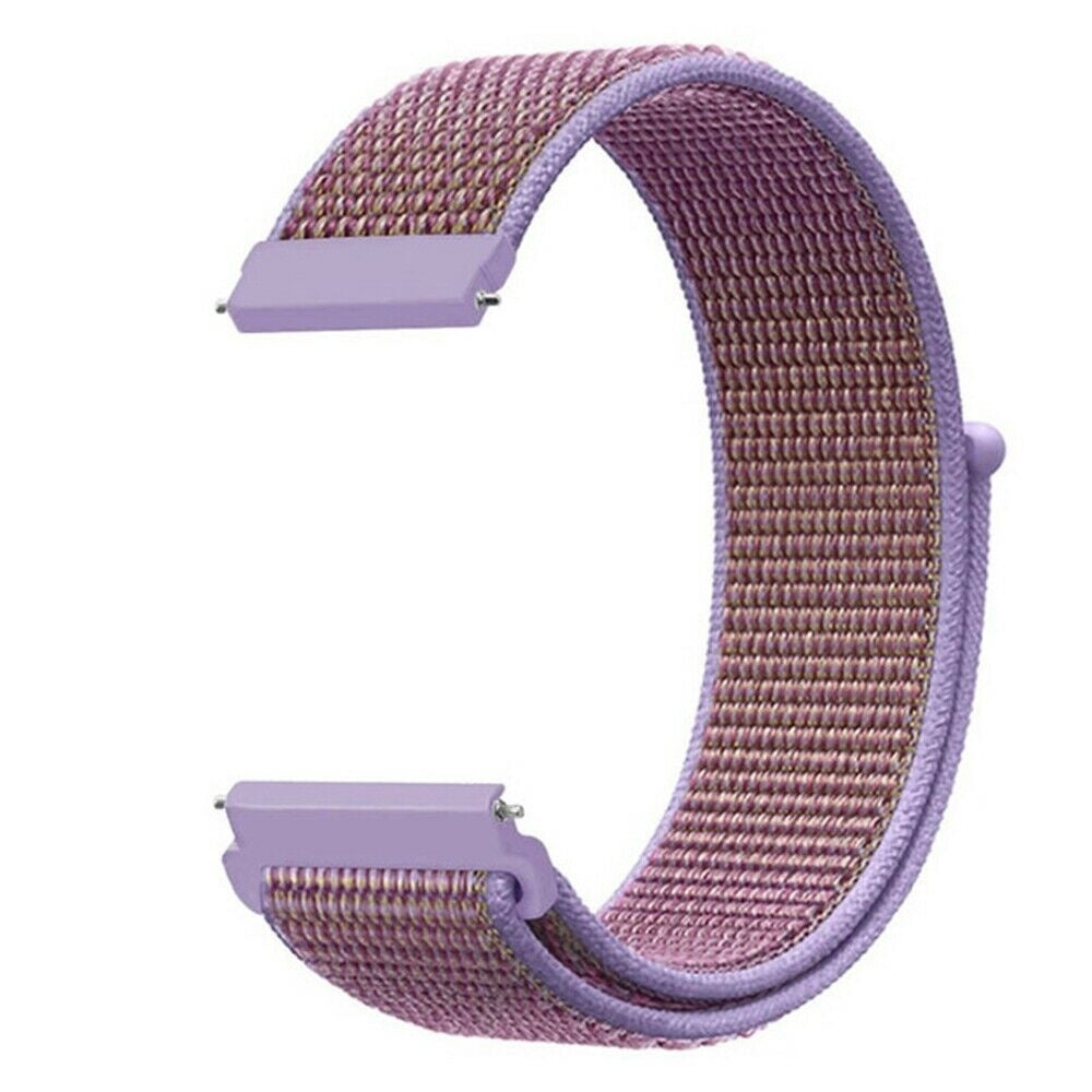 Nylon horlogebandje - 20mm - Lila