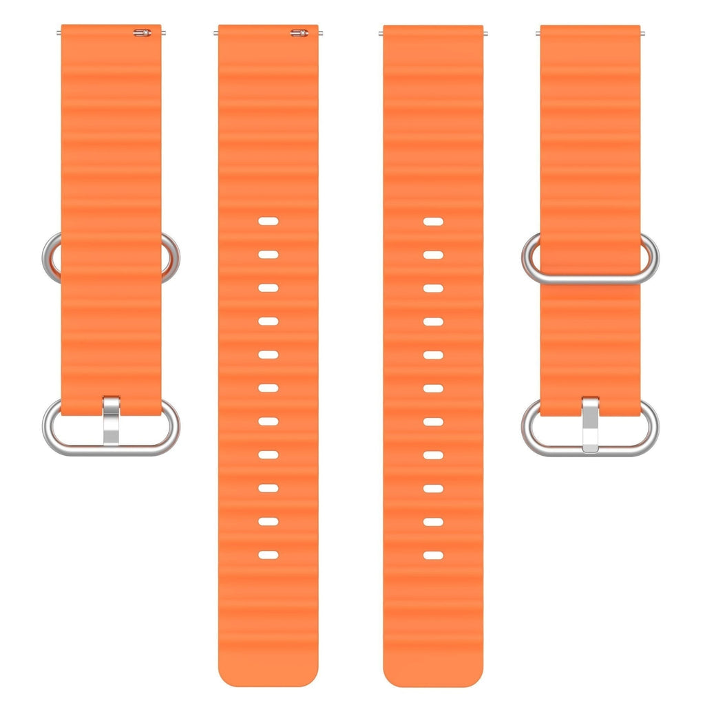 Ocean horlogebandje - 22mm - Oranje