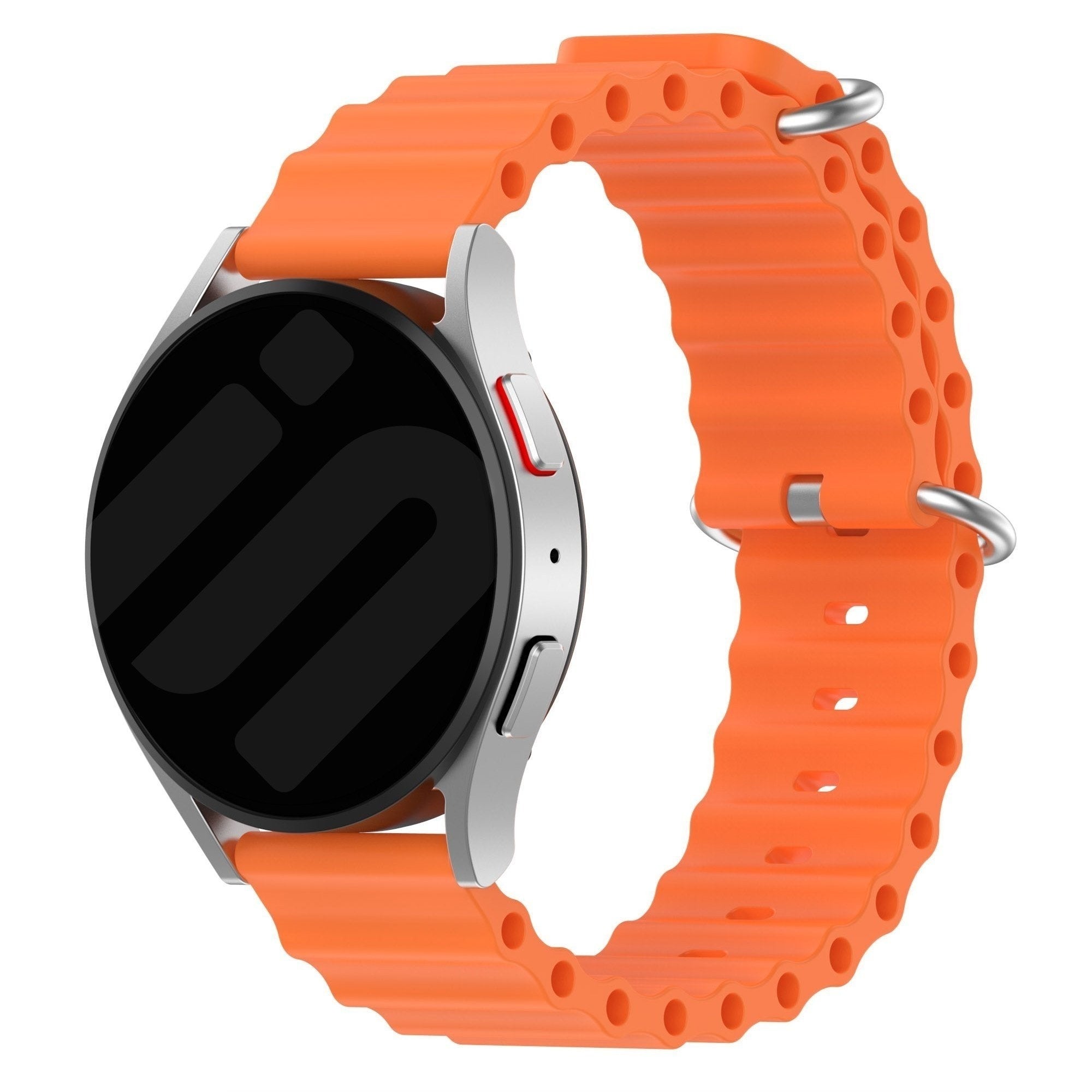 Ocean horlogebandje - 22mm - Oranje