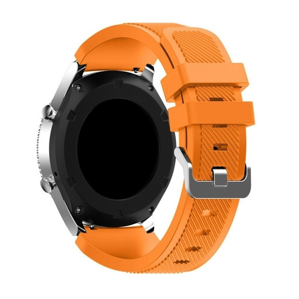 Siliconen horlogebandje - 20mm - Oranje