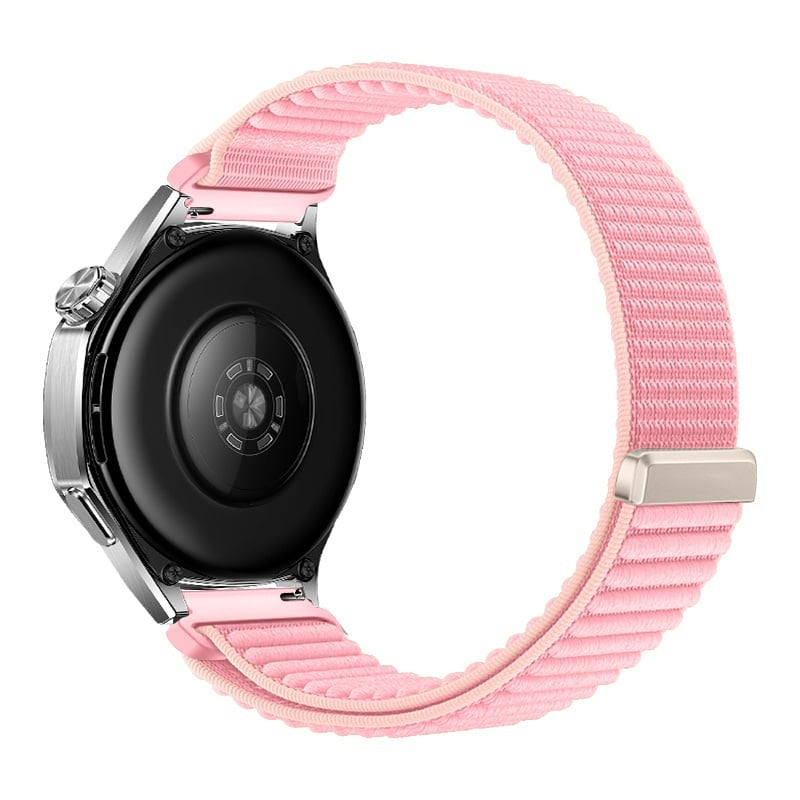 Wave nylon horlogebandje - 20mm - Roze
