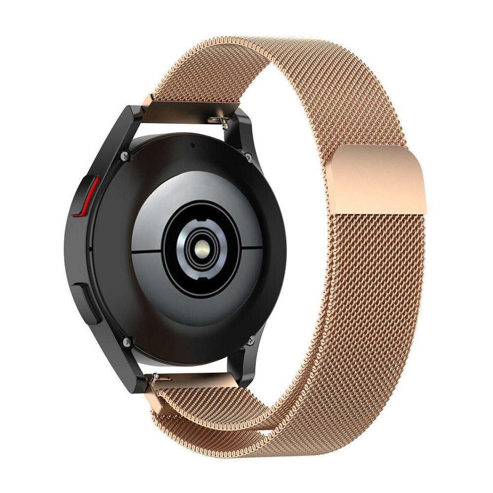 Milanese horlogebandje - 20mm - Rosé goud