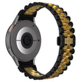 Jubilee Stalen horlogebandje - 20mm - Zwart/goud